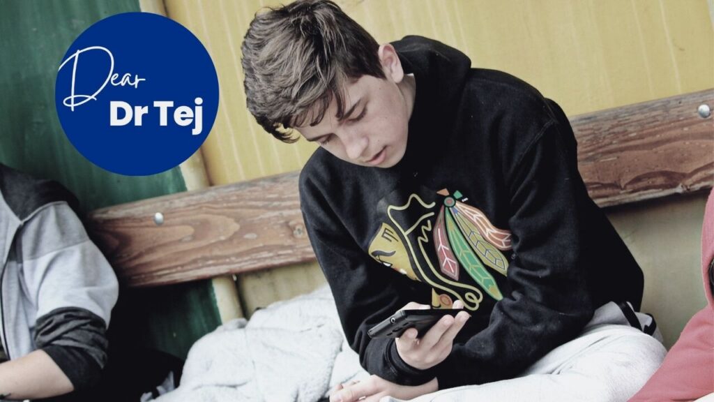 Dear Dr Tej child phone addiction header
